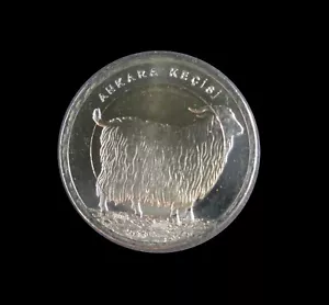 BORSA TACCHINO 100XPZ LIRA BI-METALLICA 2015 ANGORA CAPRA UNC - Foto 1 di 3