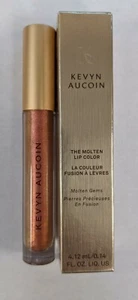 1 PIECE KEVYN AUCOIN THE MOLTEN LIP COLOR #15102 FIRE AMBER 0.1fl oz NEW IN BOX - Picture 1 of 4