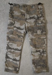 Pantaloni da caccia mimetici foderati in lana pesante Cabela's uomo Outfitter Gear 40 Reg. - Foto 1 di 5