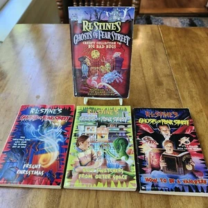 R.L. Stine Ghosts Of Fear Street # 13, 14, 15 & Creepy Collection #4 Books - Picture 1 of 12