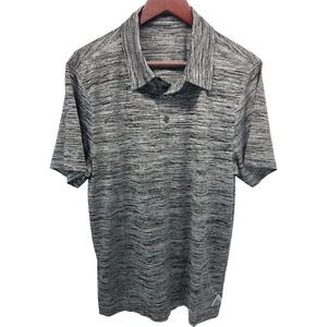 Head Men’s Large Gray Athletic Tennis Golf Polo Shirt Reflective Logo - Picture 1 of 7