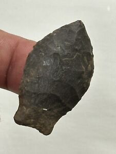 AMAZING PALEO DART BEAVER LAKE / UN-FLUTED CUMBERLAND FOUND IN POSEY CO INDIANA
