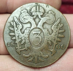 #22-132 ~ Autriche - 3 Kreuzer 1800 - Picture 1 of 3