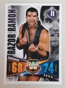 CCG - WWF WWE Slam Attax Trading Card Topps Razor Ramon No.151 #68 #74 Single - Picture 1 of 2