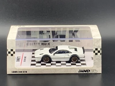 Inno64 LBWK 308 GTB Bianco 1/64 - Immagine 1 di 4