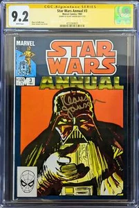 Star Wars Annual #3 (1983) CGC 9.2 signiert von Klaus Janson - Bild 1 von 2