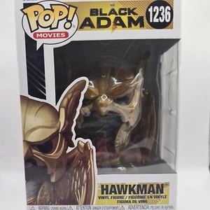 Brand New Black Adam Hawkman Funko Pop #1236 β UK Based - Picture 1 of 3