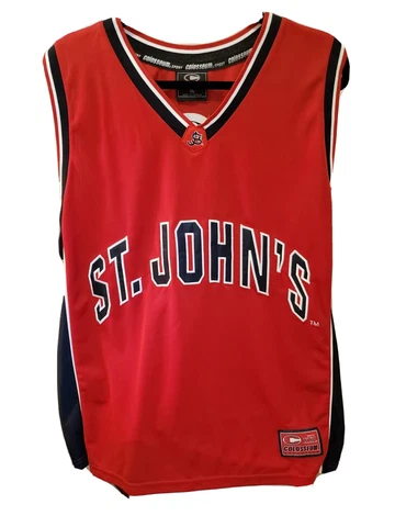 St. John's University Red Storm Basketball Jersey #30 XL NWT Colosseum Athletics Cover