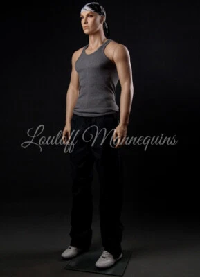 LOUTOFF Lebensechte Schaufensterpuppe Herrenpuppe Mannequin GM27 Man