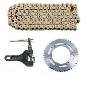 520 CHAIN MX OFF ROAD ENDURO DIRTBIKE MOTORBIKE ATV 120 LINKS 46T Rear Sprocket - Picture 1 of 5