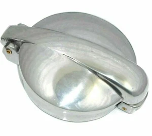 Flip Up Gas Petrol fuel filler Monza Cap Alloy 2.45" Threaded Neck - Foto 1 di 5
