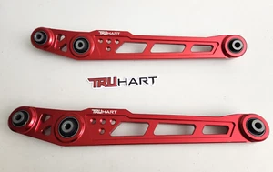 Truhart Rear Lower Control Arm Anodized Red Pair Kit For 96-00 Civic TH-H102-RE - Foto 1 di 2