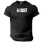 Bestia T-shirt Odzież gimnastyczna Kulturystyka Trening Trening Boks Goryl MMA Top