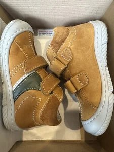 Ciciban Boys Romeo Size 22 AU 5 Mustard Brown Sneakers Casual Shoes Toddler - Picture 1 of 4