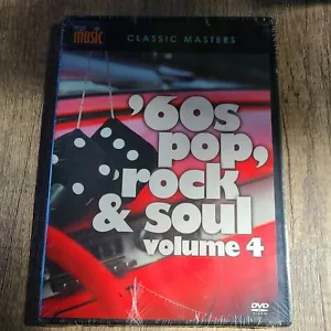 New Sealed 60s Pop Rock & Soul Volume 4 Dvd Classic Masters - Foto 1 di 1