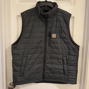 Carhartt Herren Gilliam Weste Winter Thermo Gesteppt Rain Defender - Bild 1 von 8