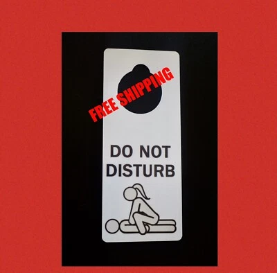 Letrero solo para adultos no molestar sexo boda soltero despedida de soltera Foto 1 de 4