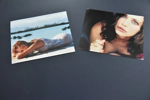 LOTE DE 2 FOTOS EMMANUELLE BEART ALTA CALIDAD 8X10 - Imagen 1 de 1