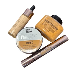 Revolution Makeup Baking Oil + Topaz + Terracotta Baking Powder + Concealer - Picture 1 of 9