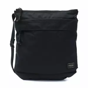 New YOSHIDA PORTER FORCE SHOULDER BAG 855-05901 Black From Japan - Picture 1 of 4