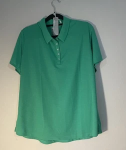 Callaway Mens Polo Golf Shirt Size XXXL Green/Mint NWT Opti Shield - Picture 1 of 7