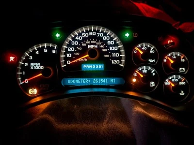 2003-05 CHEVROLET SILVERADO 1500,AVALANCHE 1500,GMC SIERA INSTRUMENT CLUSTER - Image 1 of 4