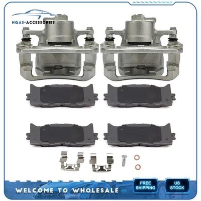 For 2007-2012 2016-2018 Lexus ES350 Front Brake Calipers w/ Bracket Ceramic Pads — 第 1/4 张图片
