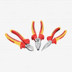 Gedore VDE S 8003 H VDE Pliers set with VDE insulating sleeves 3 pcs - Picture 1 of 1