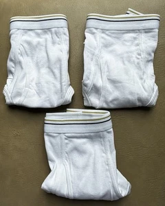 STAFFORD Classic Brief 36 men’s Full Rise Full Cover 3-pack Cotton JC Penney New - Picture 1 of 4