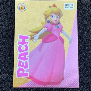 Carte GOLD PEACH Super Mario Play Time Panini 2023 Limited Edition Nintendo - Picture 1 of 2