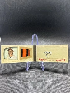 2016 Topps Gypsy Queen Manny Machado Mini Autograph Patch Book Card #MAP-MM 5/30 - Picture 1 of 3