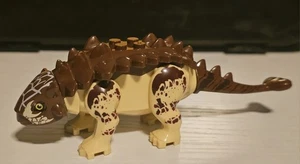 Jurassic World Young Ankylosaurus Custom Lego Dinosaur Figure - Picture 1 of 4