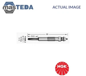 2419 ENGINE GLOW PLUG NGK NEW OE REPLACEMENT - Picture 1 of 5