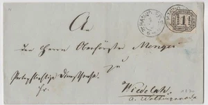 Hannover posterior negro K2 Hannover NB en carta a Wiedelah NDP - Imagen 1 de 2