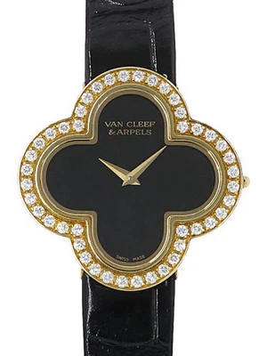 Van Cleef & Arpels Alhambra Medium Model 136374 Diamond Quartz Watch #TW013 - Image 1 of 4