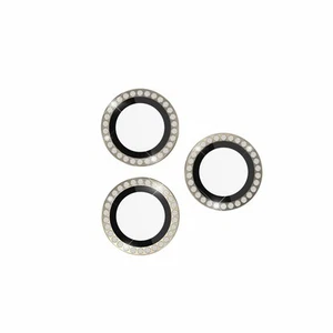 Kate Spade Aluminum Ring Lens Protector Set In Stone Gold for iPhone 15 Pro - Photo 1 sur 4