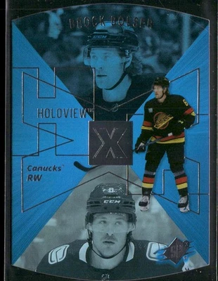 2023-24 Upper Deck '97-98 SPx Holoview Retros #SPX6 Brock Boeser - Image 1 of 2