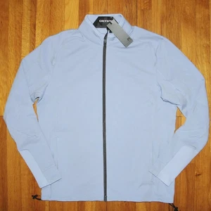 Greyson Sequoia Golfjacke mit durchgehendem Reißverschluss Herren M reiherblau MSP23053-461 NEU 198 $ - Bild 1 von 5