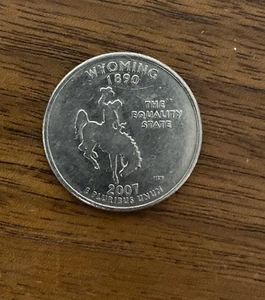 Wyoming 1890, 2007 Quarter - Picture 1 of 2