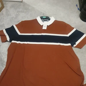 Mens George Rugby Polo Shirt Size XL. New. - Picture 1 of 4