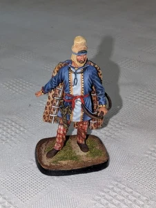 Art Girona Darius III King of Persia 65mm Painted Tin Warrior Spain Nice! BX2 - Picture 1 of 7