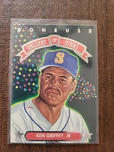 1992 Donruss Gallery of Stars Ken Griffey Jr #GS-8 Seattle Mariners - Picture 1 of 4