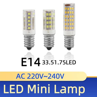 E14 LED Bulb Small Screw Cool Warm/Cool/Neutral White Light for Kitchen 3W 5W 7W - Image 1 of 4