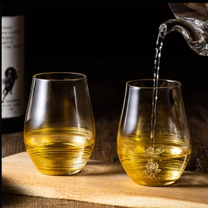 HAKUICHI Vidrio Oro Real Japón Hecho a Mano Hoja de Oro 【Juego de 2】Juego de Pares - Imagen 1 de 9