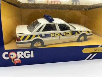 1:36 Corgi C438/3 Rover 800 Sterling Motorway Police in Box 1986 release RARE - Image 1 of 4