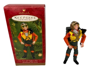 Punze G.I. Joe Fighter Pilot 2001 Andenken Ornament 4,5 groß - Bild 1 von 6