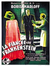 The Bride of Frankenstein (1935) Boris Karloff Horror movie poster print 13