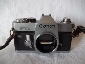 Cámara fotográfica Canon Ftb QL 35 mm solo cuerpo obturador dispara - Imagen 1 de 12