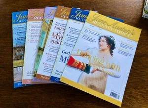 Jane Austen's Regency World Magazines-Six Issues--Published in UK - Picture 1 of 7
