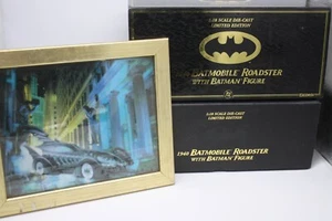 Batman Die Cast Batmobile Roadster, W/Batman Figure, Corgi By Warner Bros. - Picture 1 of 14